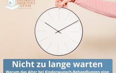 Nicht zu lange warten: Warum das Alter der Frau bei Kinderwunsch-Behandlungen entscheidend ist