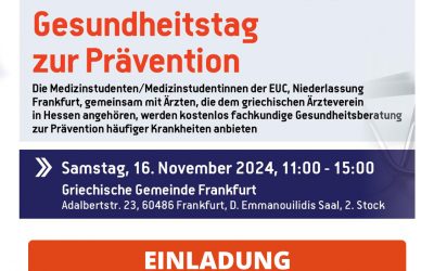 Gesundheitstag mit kostenlosen Vorsorge-Beratungen in Frankfurt