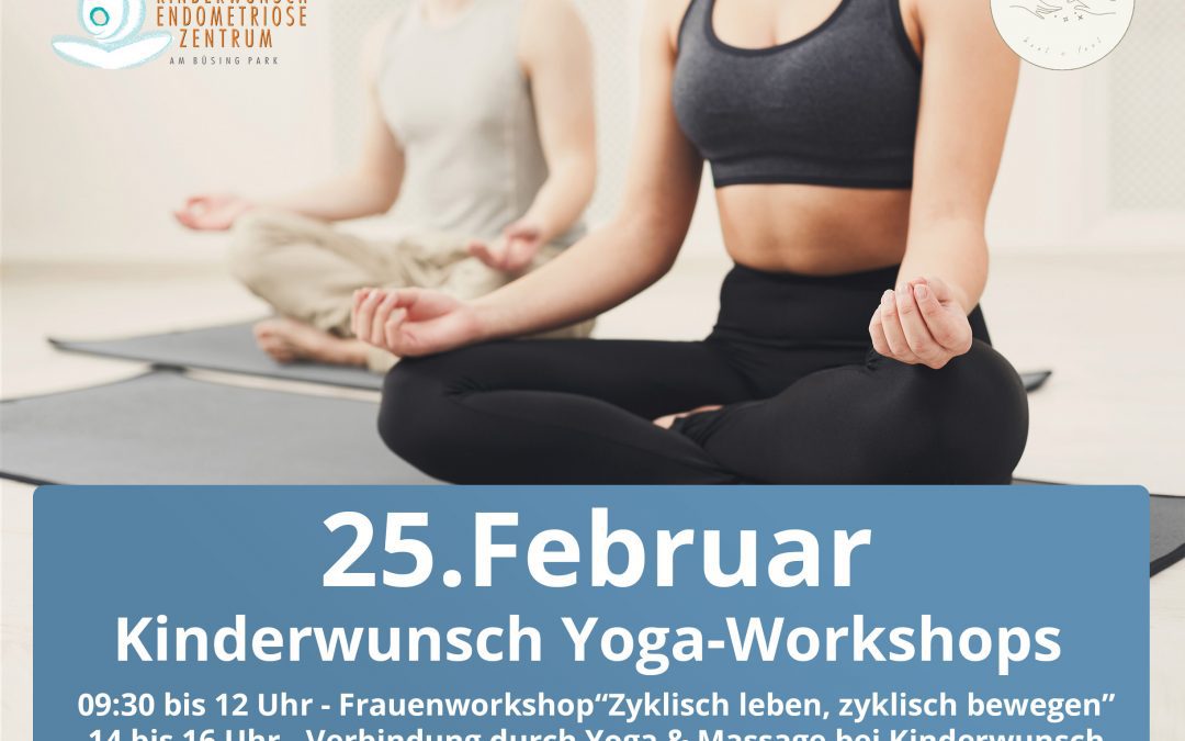 Yoga, Massage, Meditation – Therapiebegleitende Workshops