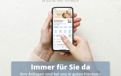 Wir sind immer für Sie da – Ihr Kinderwunschzentrum Offenbach 🌟👩‍⚕️💙